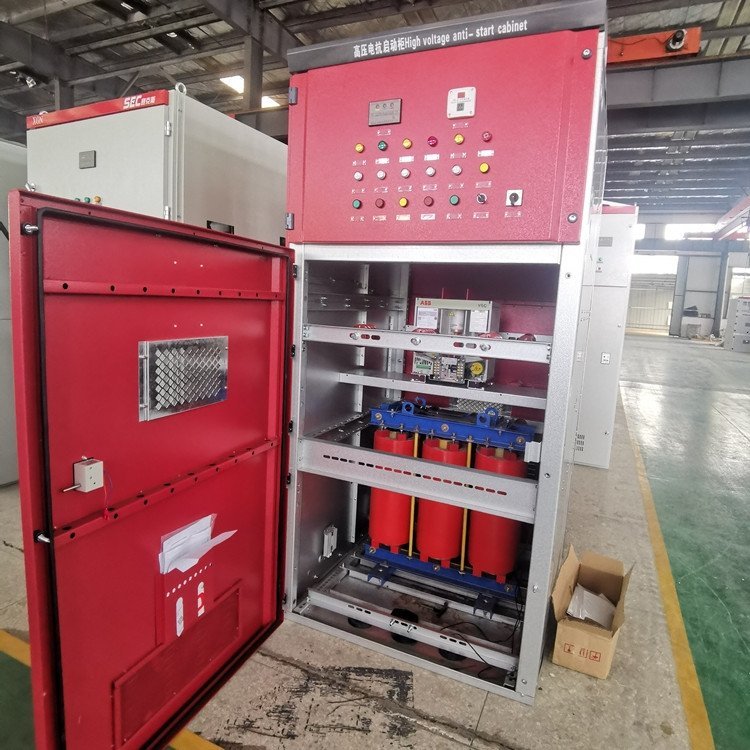 高壓電抗器軟啟動柜簡單耐用型10KV離心式壓縮機軟啟動方式